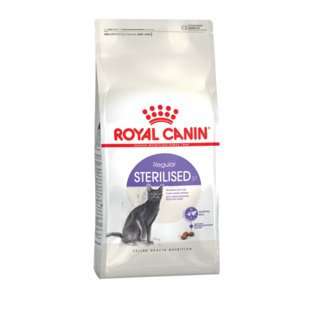 Royal Canin Sterilised 37 Сухой корм для взрослых стерилизованных кошек и кастрированных котов – интернет-магазин Ле’Муррр