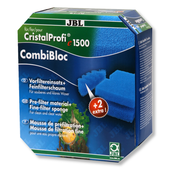 JBL CombiBloc CristalProfi e4/7/900/1 Комплект с вставкой префильтра и губкой для внешнего фильтра CristalProfi e, 4 губки