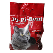 Pi-Pi Bent Комкующийся глиняный наполнитель для кошек