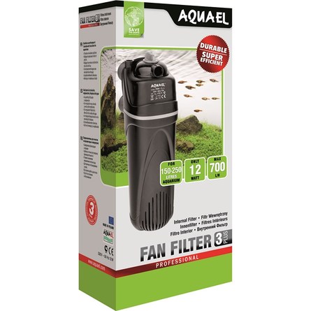Aquael Fan-3 Plus Внутренний помпа-фильтр для аквариумов 150-250 л, 700 л/ч – интернет-магазин Ле’Муррр
