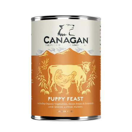Canagan Puppy Feast Влажный корм для щенков всех пород (цыплёнок и говядина) – интернет-магазин Ле’Муррр