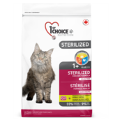 1st Choice Sterilized Сухой корм для кастрированных котов и стерилизованных кошек (с курицей и бататом)