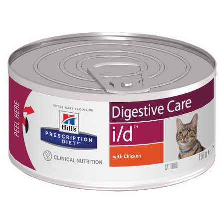 Hill's Prescription Diet i/d Digestive Care Влажный лечебный корм для кошек при заболеваниях ЖКТ (с курицей) – интернет-магазин Ле’Муррр