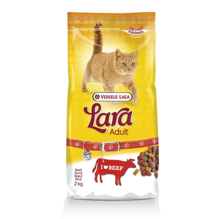 Lara Adult Beef Сухой корм для взрослых кошек (с говядиной) – интернет-магазин Ле’Муррр