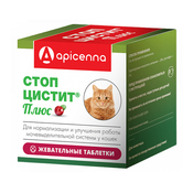 Apicenna Стоп-цистит+ для кошек