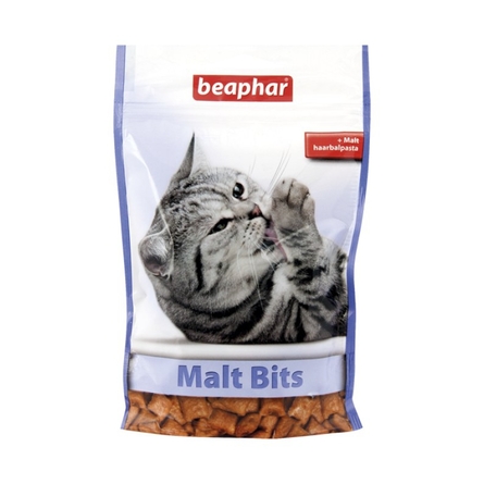Beaphar Malt-Bits Подушечки для взрослых кошек для выведения шерсти – интернет-магазин Ле’Муррр