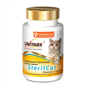 Unitabs SterilCat Витамины для кастрированных котов и стерилизованных кошек, 120 таблеток