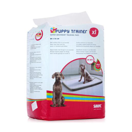 Savic Puppy Trainer XL Пелёнки для щенков особо крупных пород, 30 шт – интернет-магазин Ле’Муррр